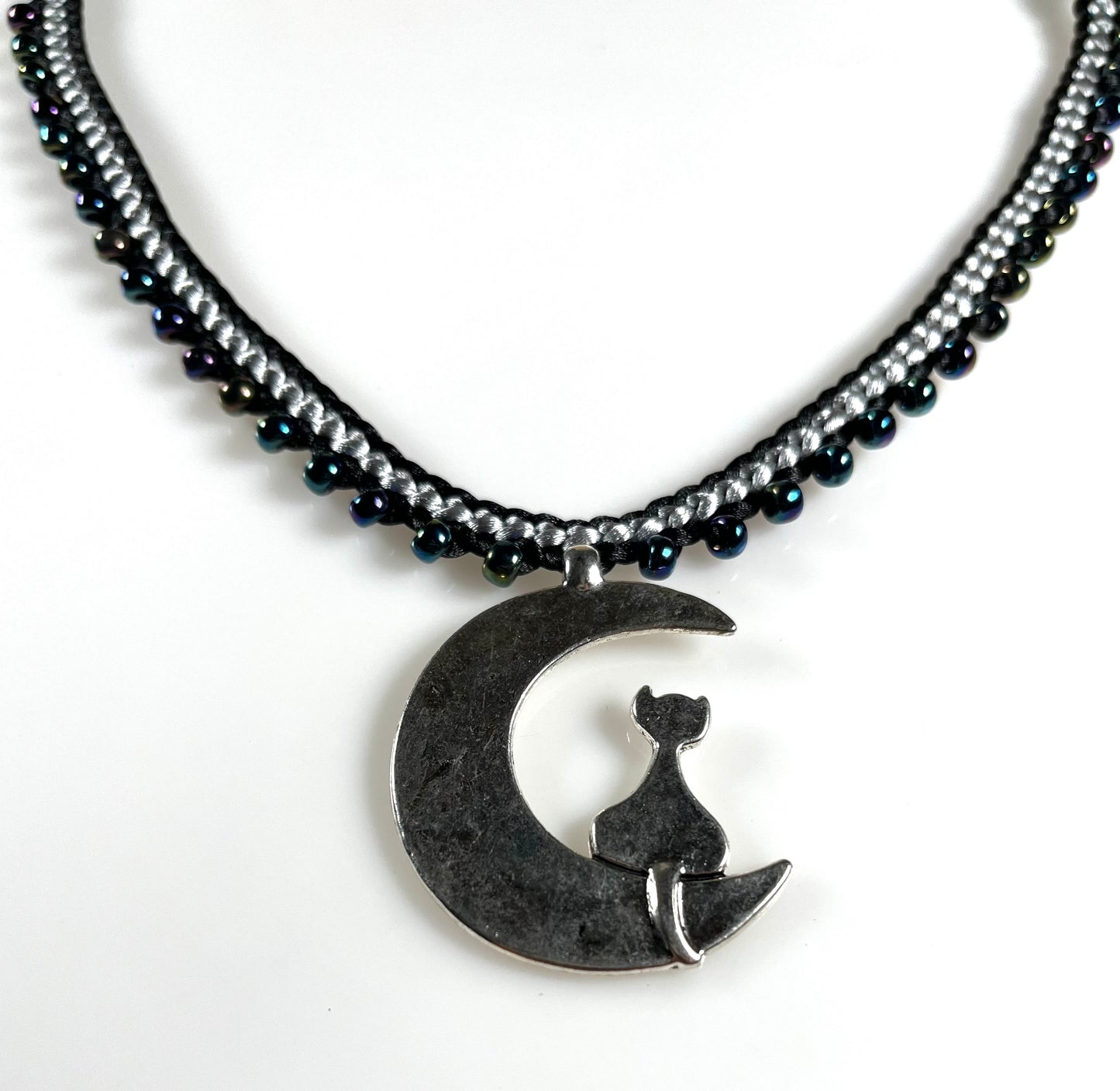 Cat in the Moon Necklace Kit