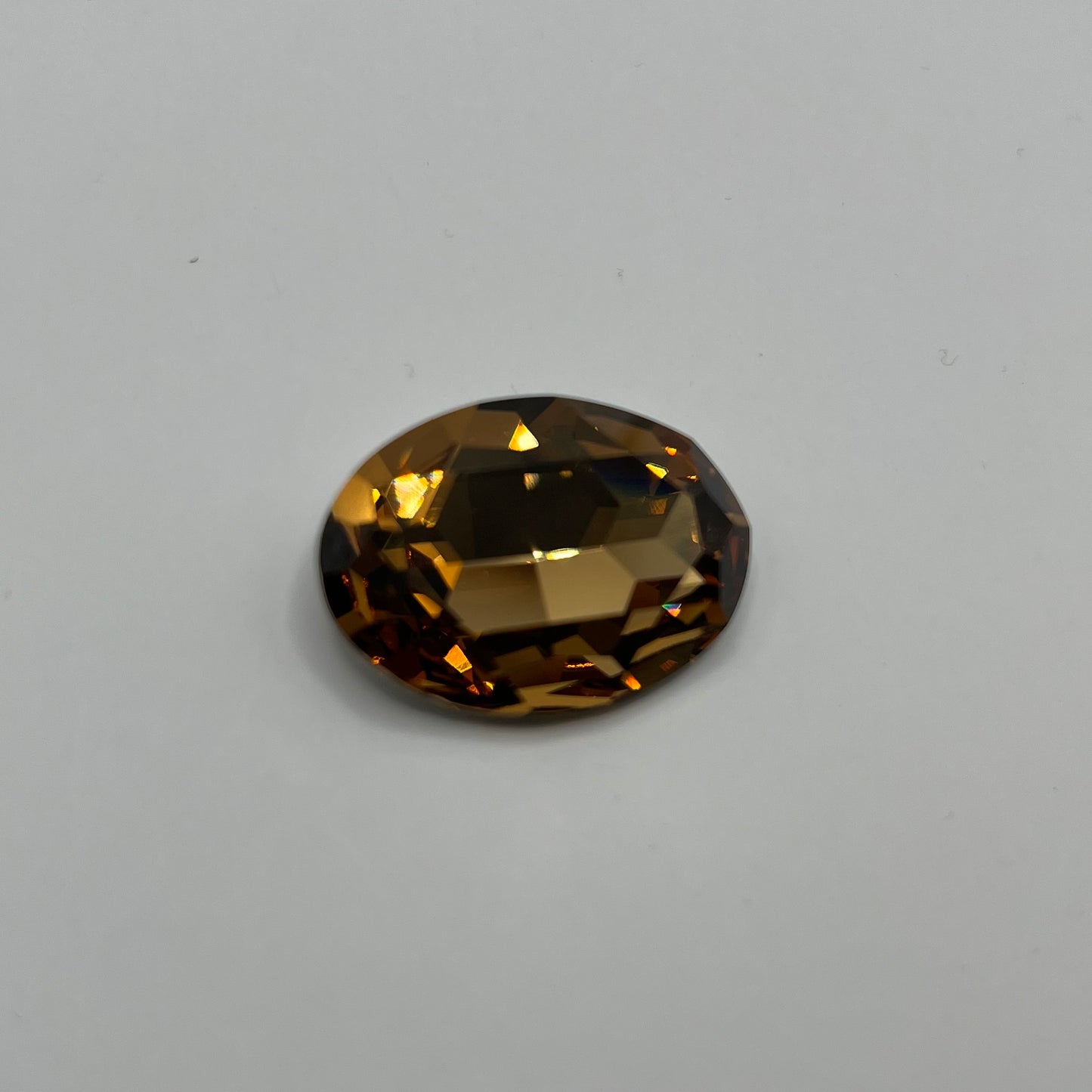 Swarovski Oval 30x22MM Crystal Light Colorado Topaz