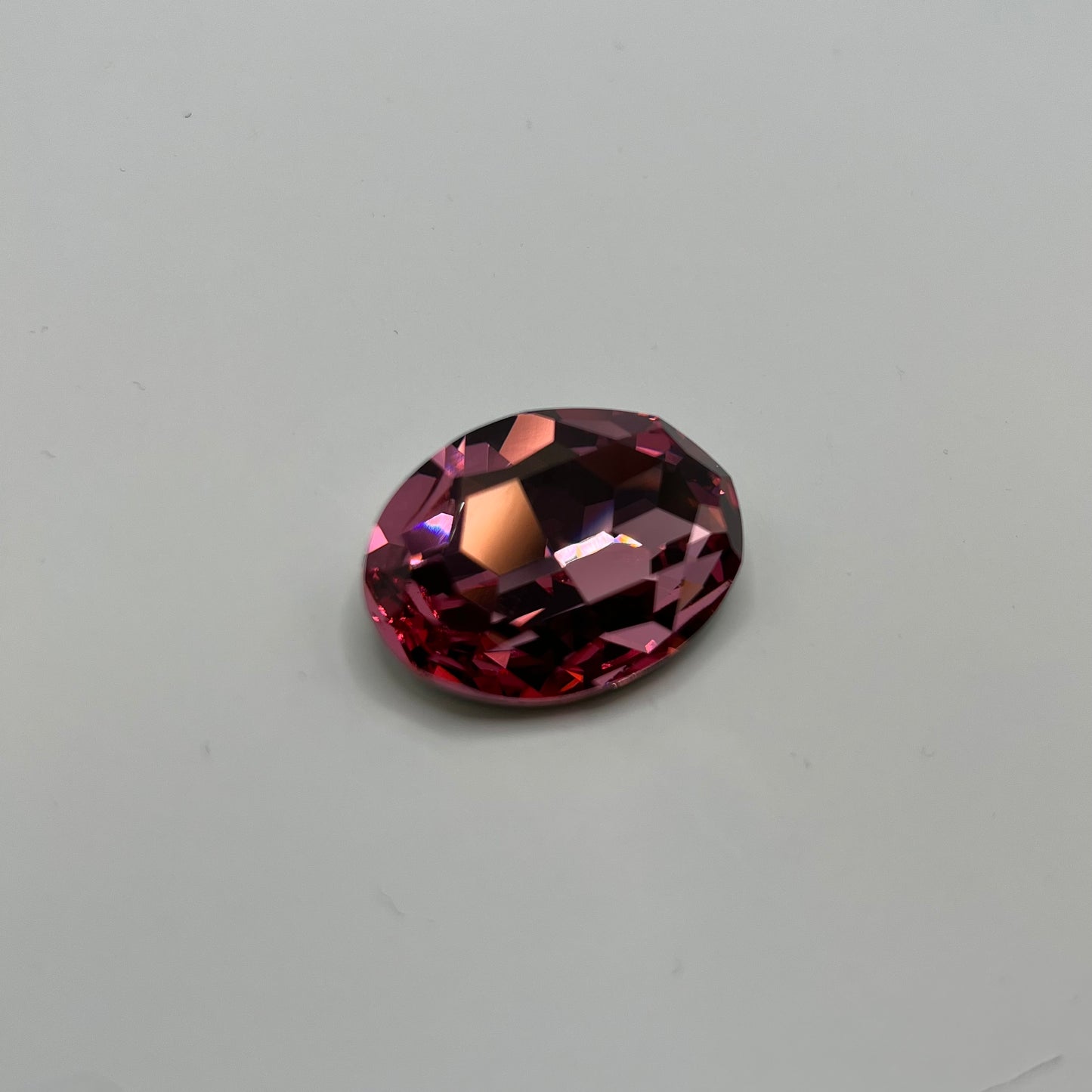 Swarovski Oval 30x22MM Crystal Light Rose