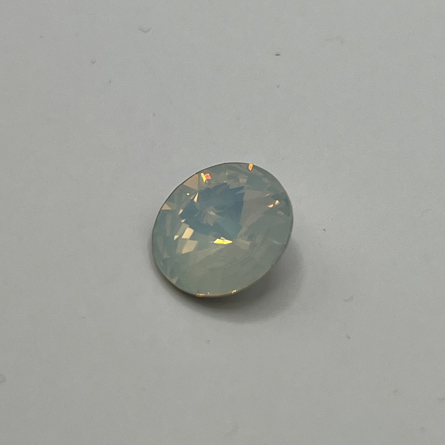Swarovski 12MM Rivoli A1122 - White Opal