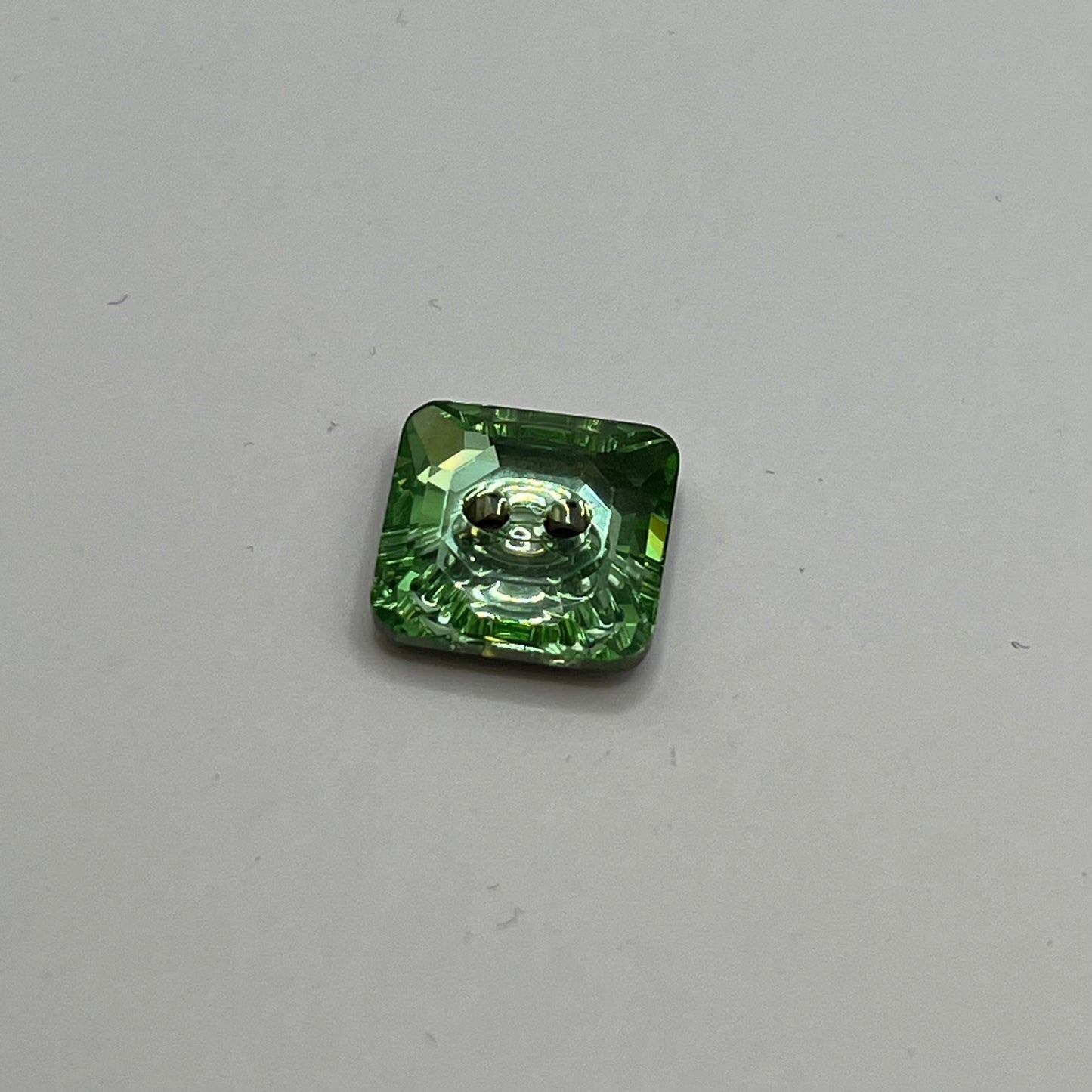 Swarovski 12MM Button - Chrysolite