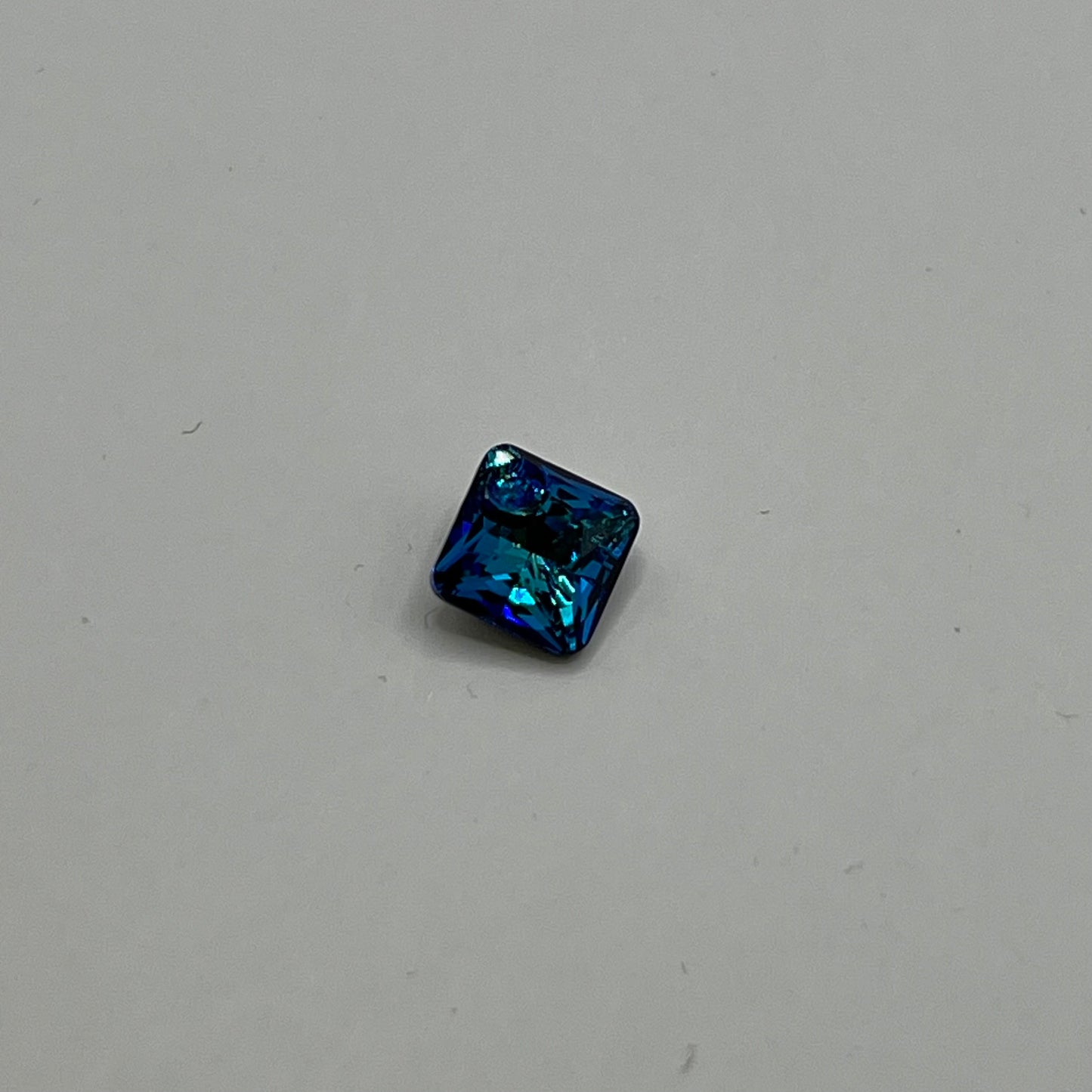 Swarovski 9MM Princess Pendant A6431 - Bermuda Blue