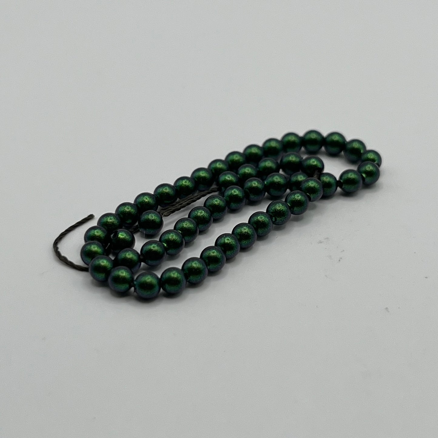 Swarovski 3MM Pearls - Scarabaeus Green (50pcs)