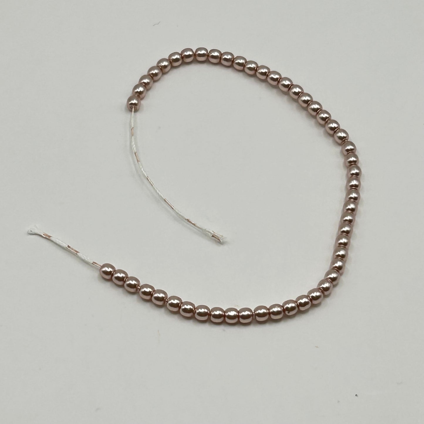 Czech Pearl 2MM - Rose Creme - Bag 50