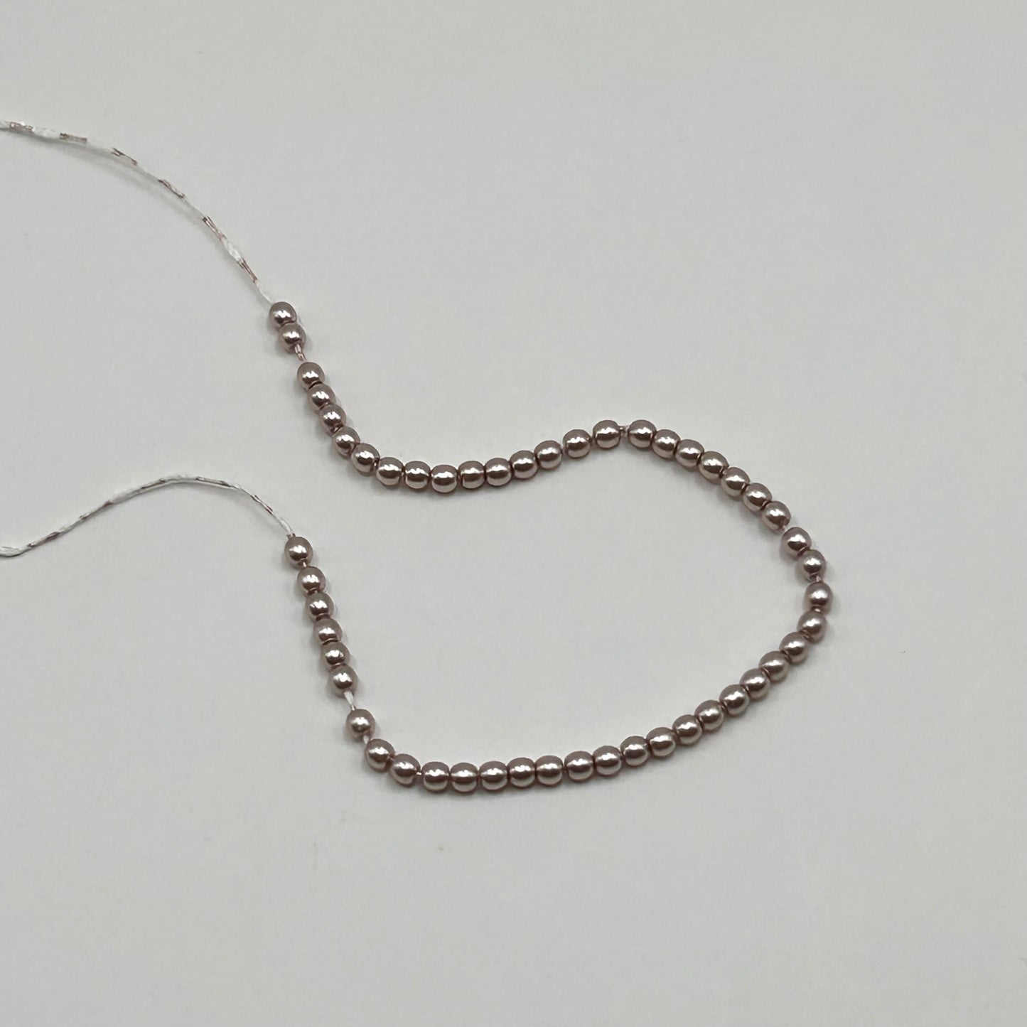 Czech Pearl 2MM - Light Rose - Bag 50