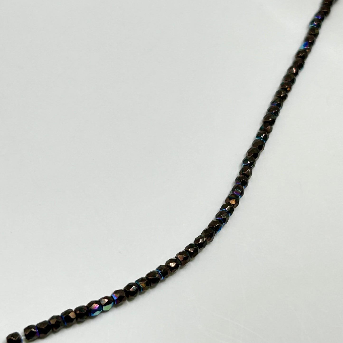 Firepolish True 2MM - Jet Bronze AB - Strand 50