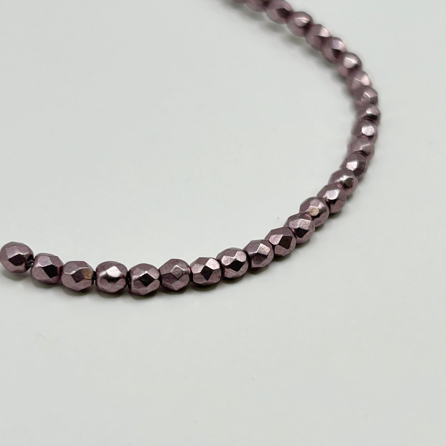 Firepolish 3MM - Sueded Gold Blackened Pearl - Str. 50