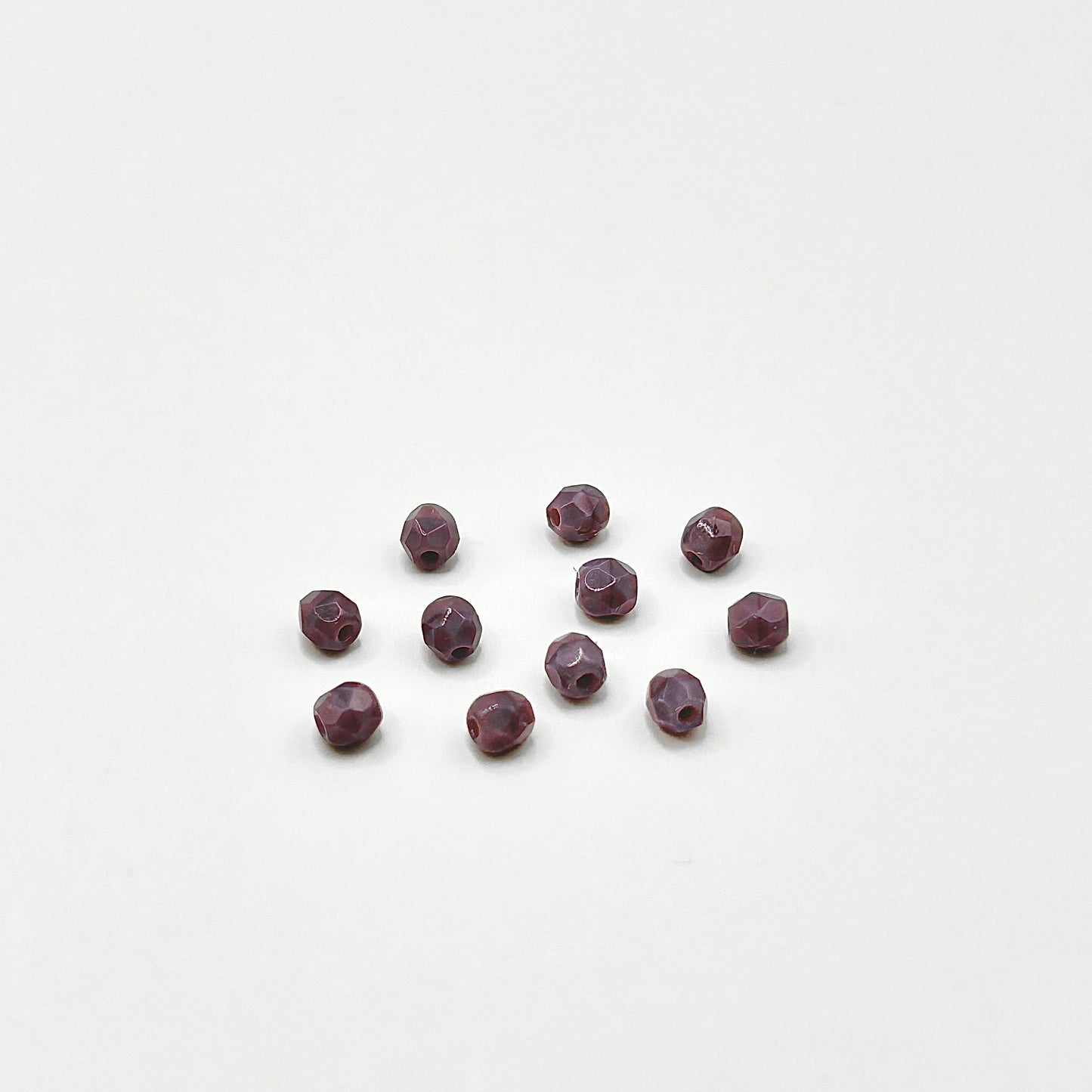 Firepolish 3MM - Opaque Purple - Strand 50
