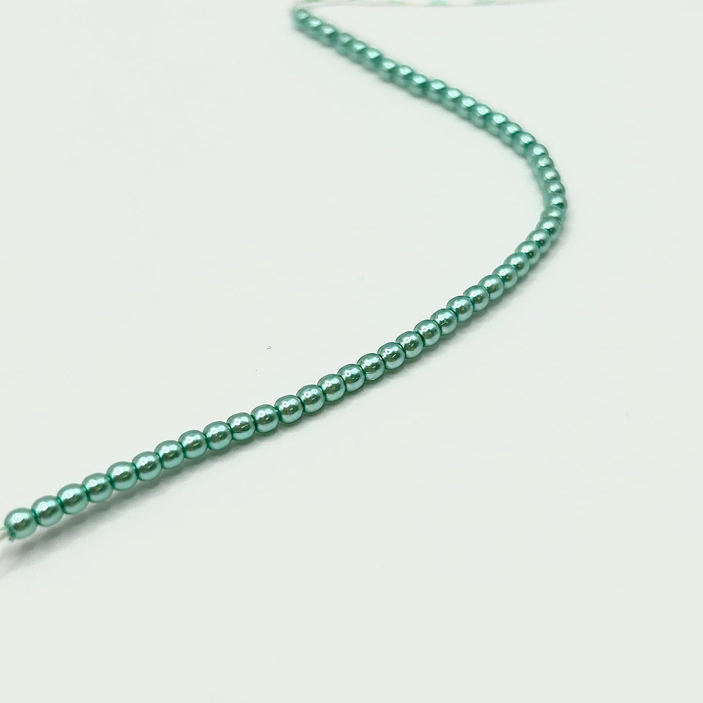 Czech Pearl 2MM - Aqua - Bag 50