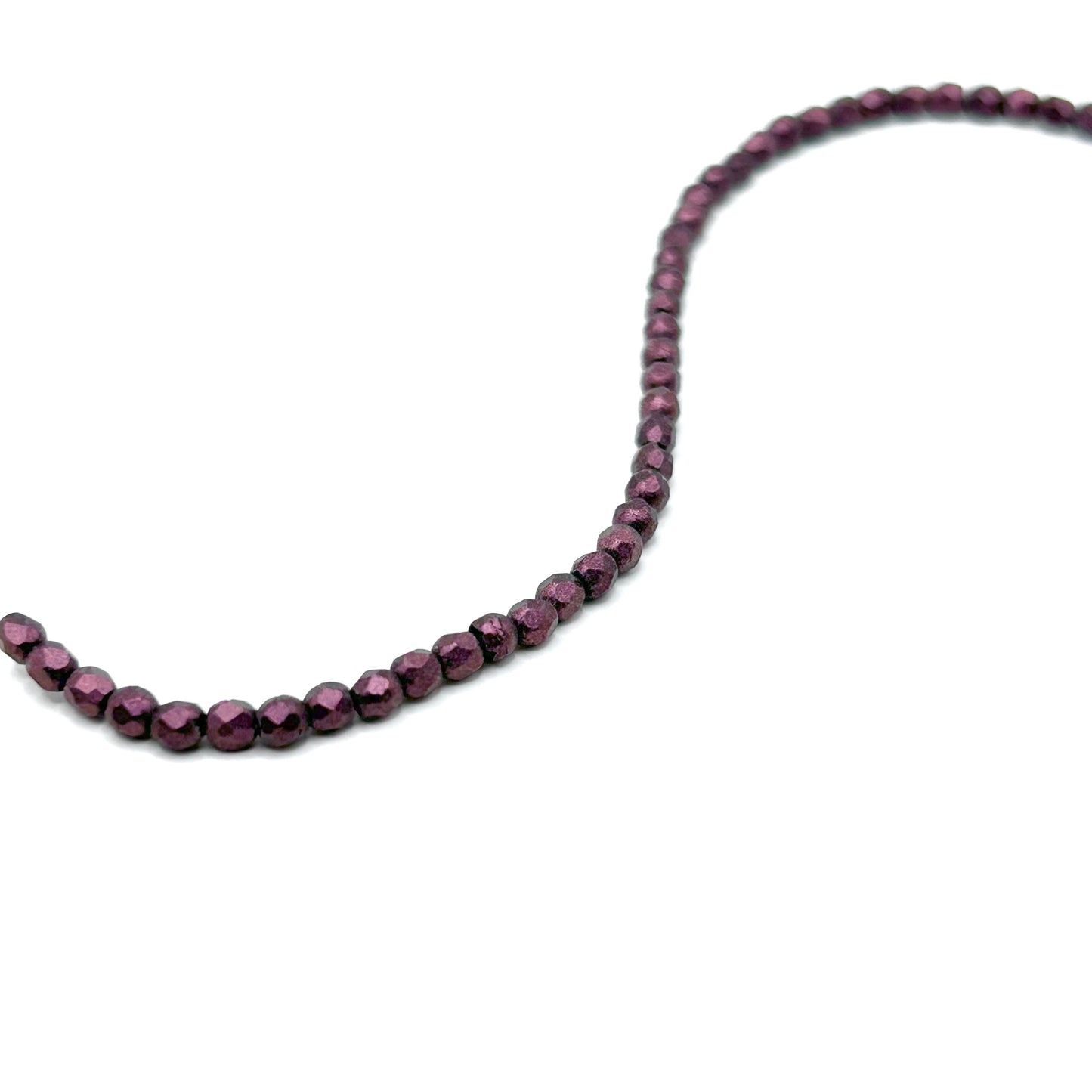 Firepolish 2MM - Metallic Suede Pink - Strand 50