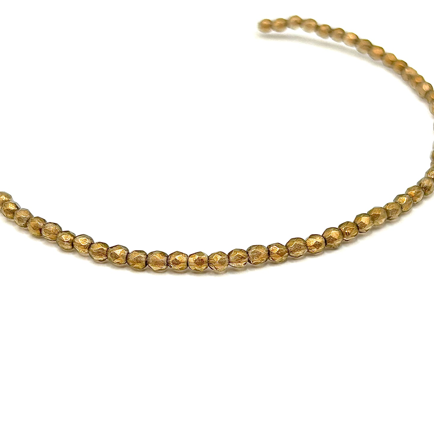 Firepolish 3MM - Halo Linen - Strand 50