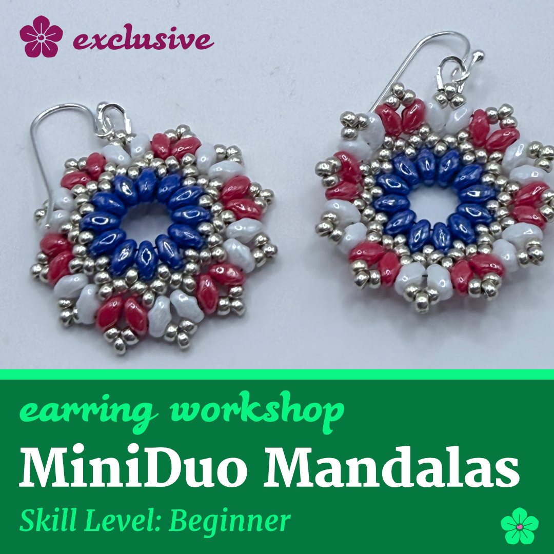 MiniDuo Mandalas: Earring Workshop