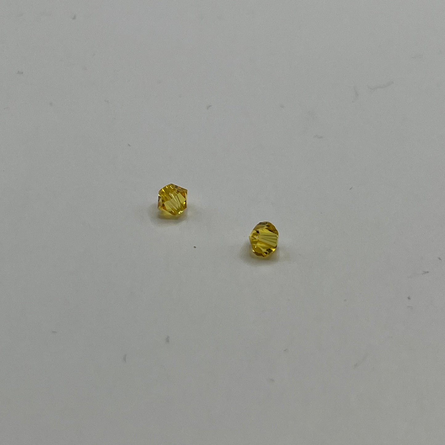 Swarovski 4MM Bicones - Light Topaz (12pcs)
