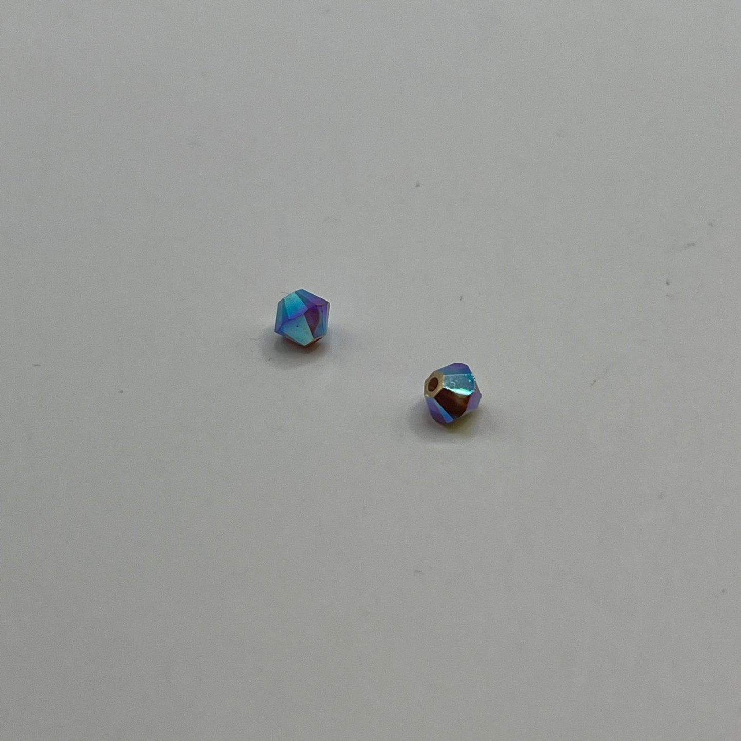 Swarovski 4MM Bicones - Cyclamen Opal AB2X (12pcs)