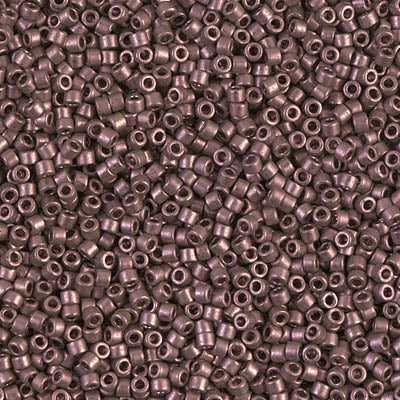 DB0462 - Nickle Plated Dark Gray Mauve Dyed - 11/0