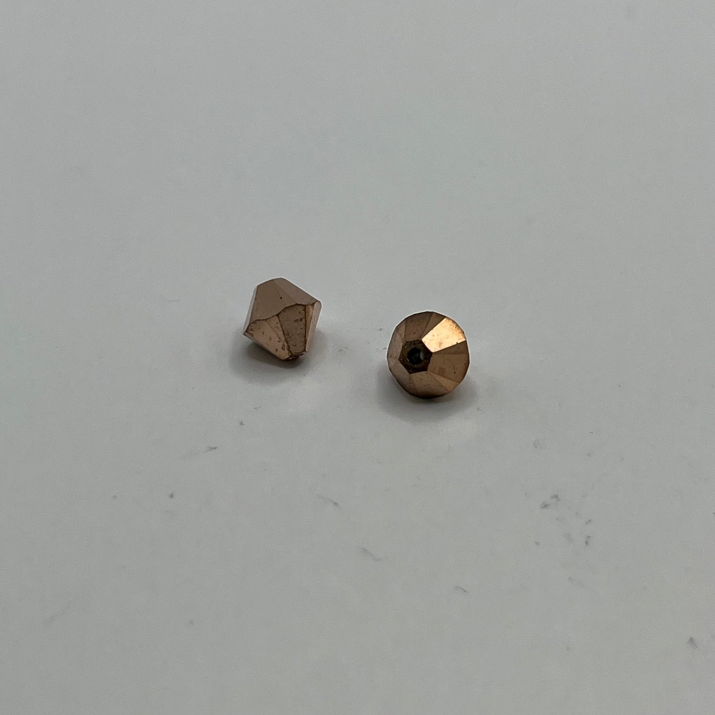 Swarovski 6MM Bicones - Rose Gold AB2X (12pcs)