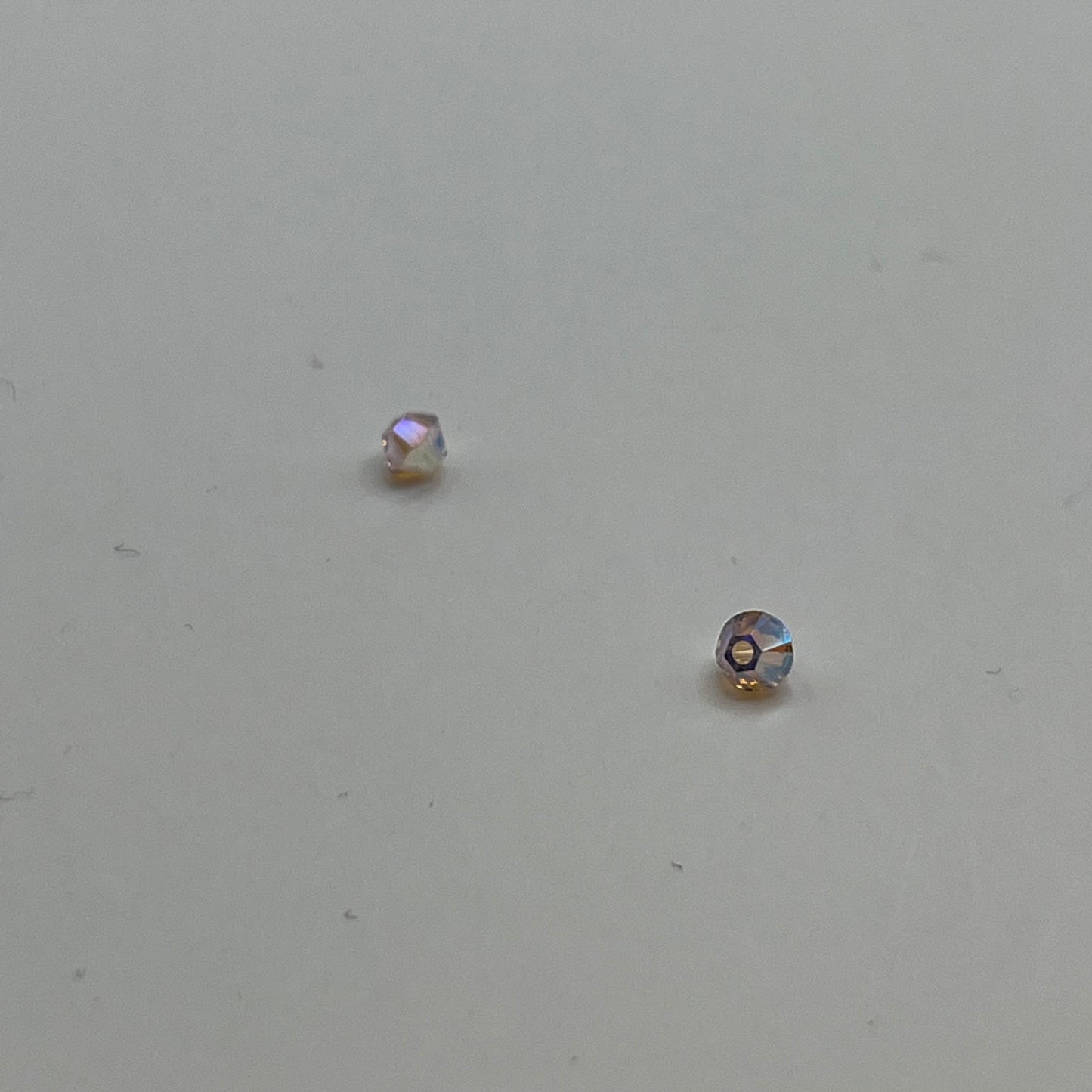 Swarovski 3MM Bicones - Light Peach AB2X (24pcs)
