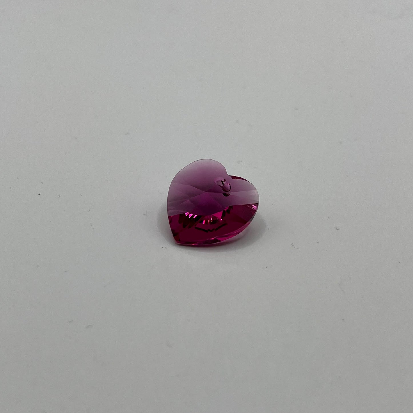 Swarovski 18MM Heart Pendant A6228 - Fuchsia