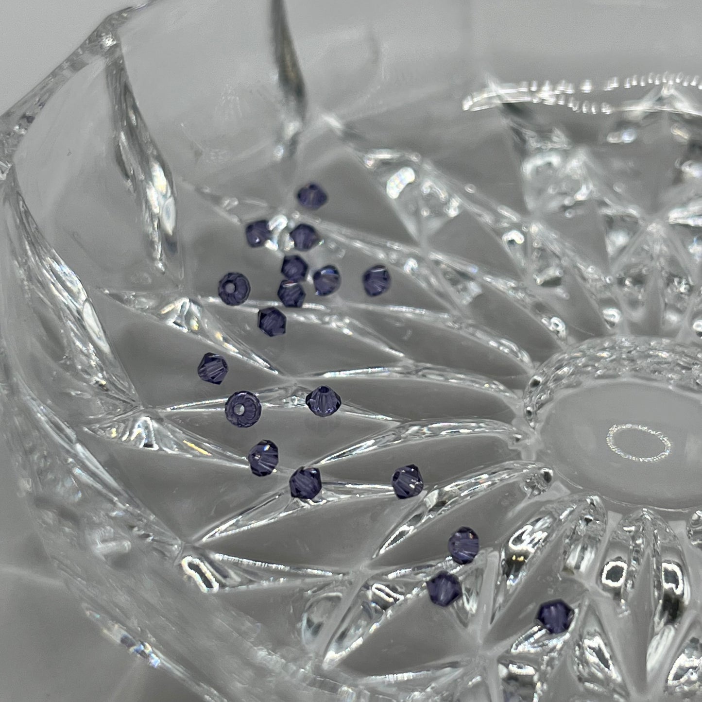 Swarovski 2.5MM Bicones - Tanzanite (24pcs)