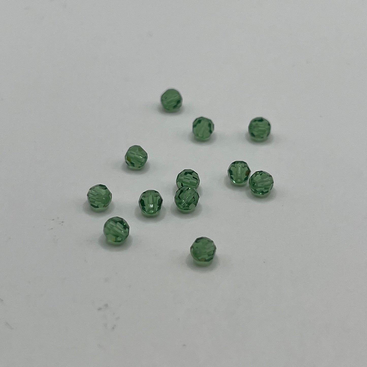 Swarovski 4MM Round Faceted A5000 - Erinite (12pcs)