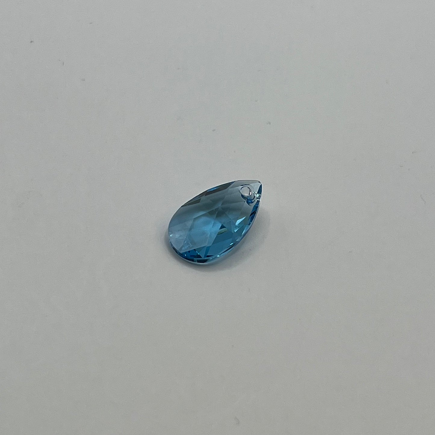 Swarovski 16x9MM Pear Pendant A6106 - Aquamarine