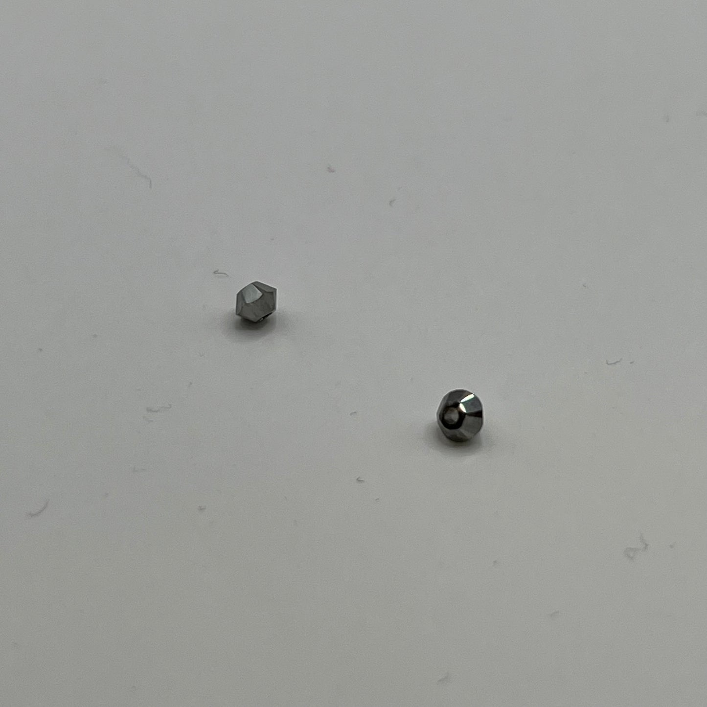 Swarovski 3MM Bicones - Metallic Silver 2X (24pcs)