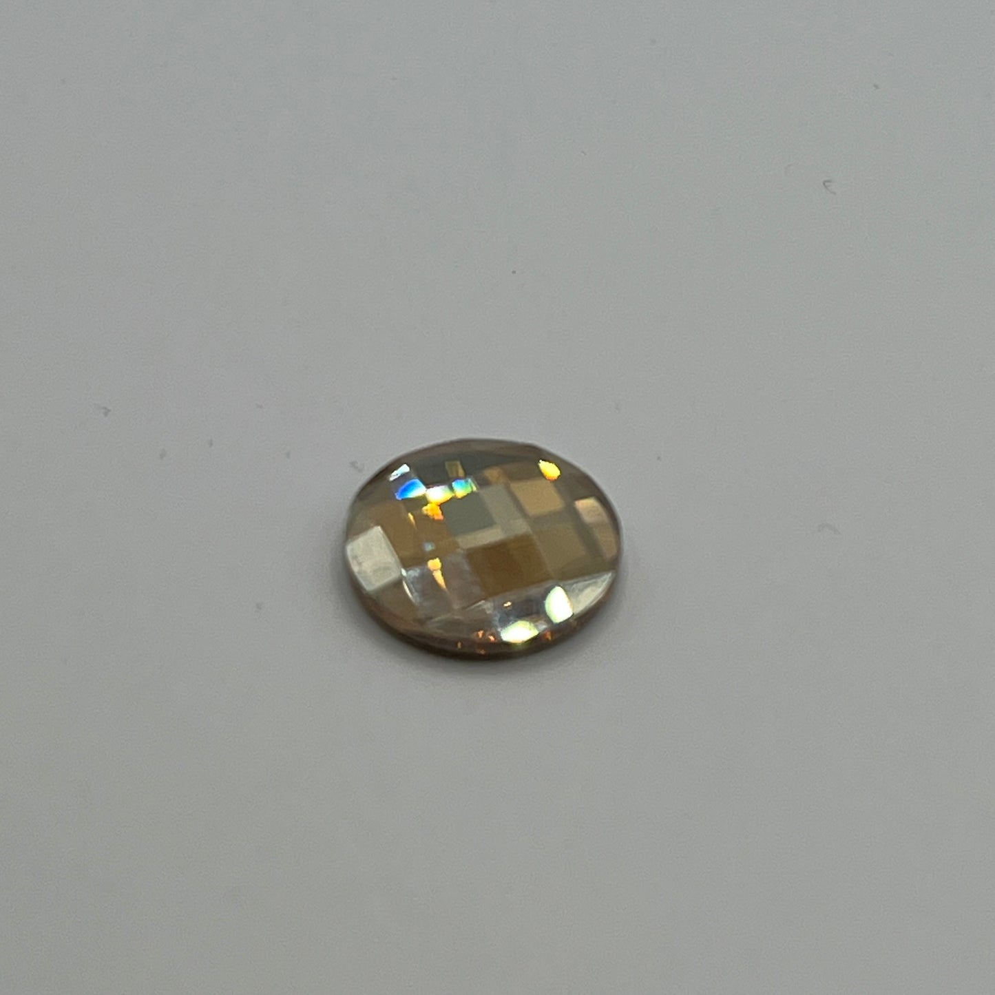Swarovski 14MM Chessboard Circle Crystal Golden Shadow - Bag 2