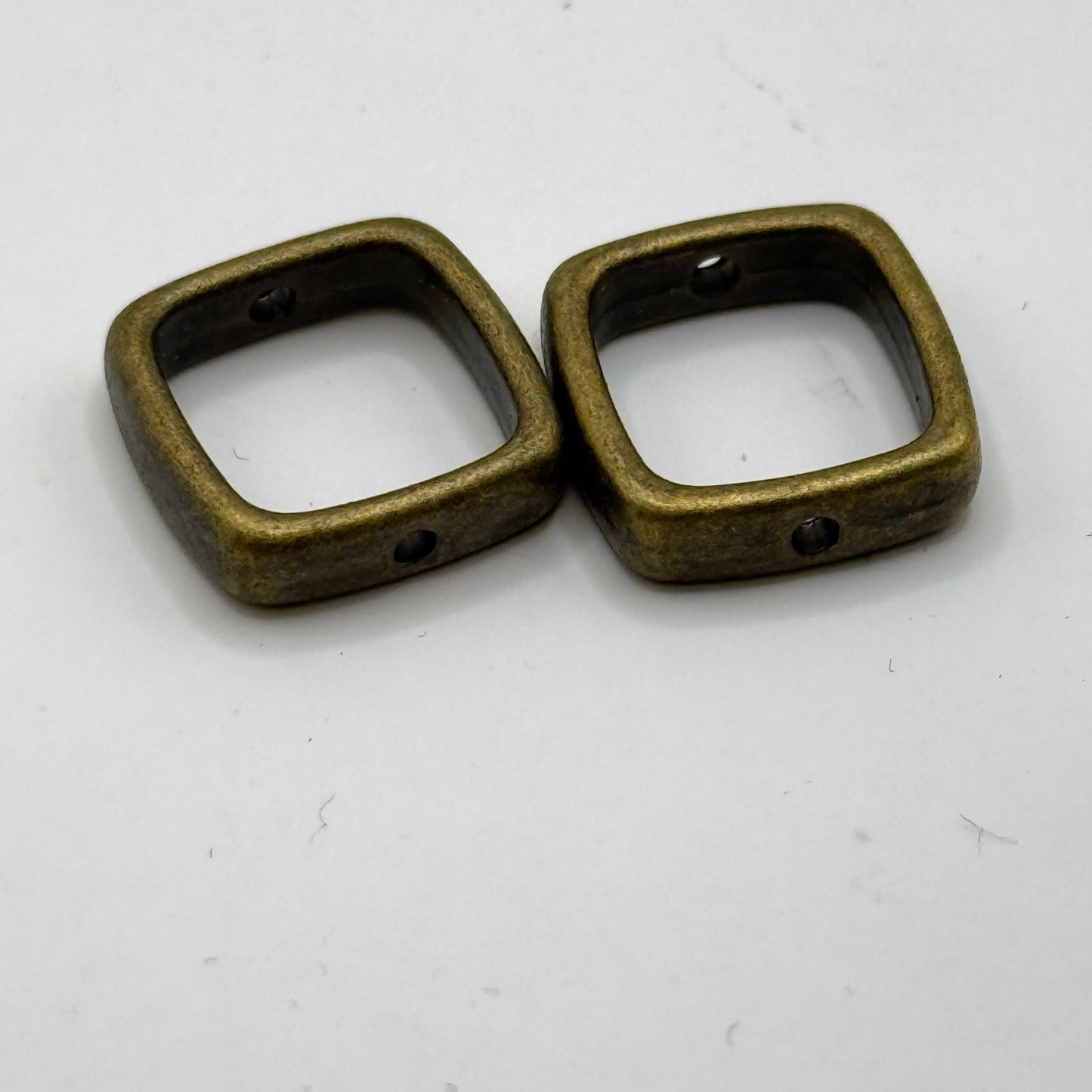 Bead Frame Square - Brass (2pc)