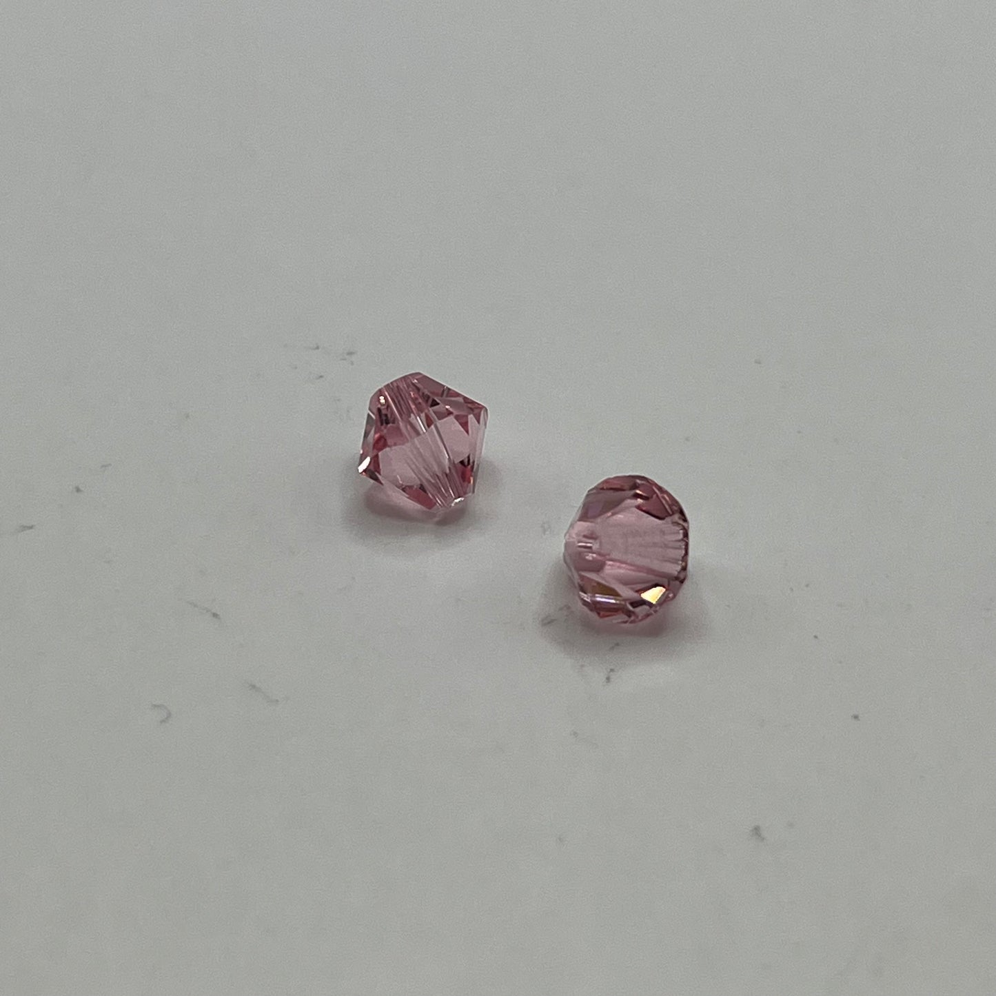 Swarovski 6MM Bicones - Light Rose (12pcs)