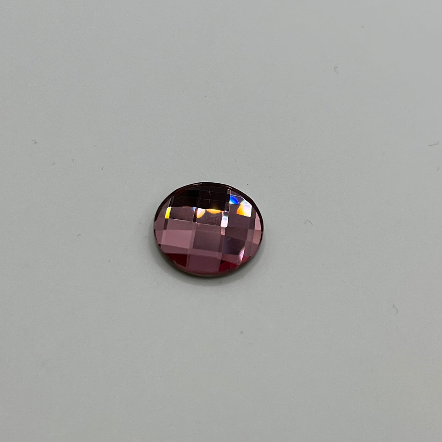 Swarovski 14MM Chessboard Circle Crystal Antique Pink - Bag 2