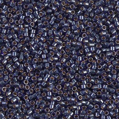 DB0279 - Lined Dark Blue Luster - 11/0