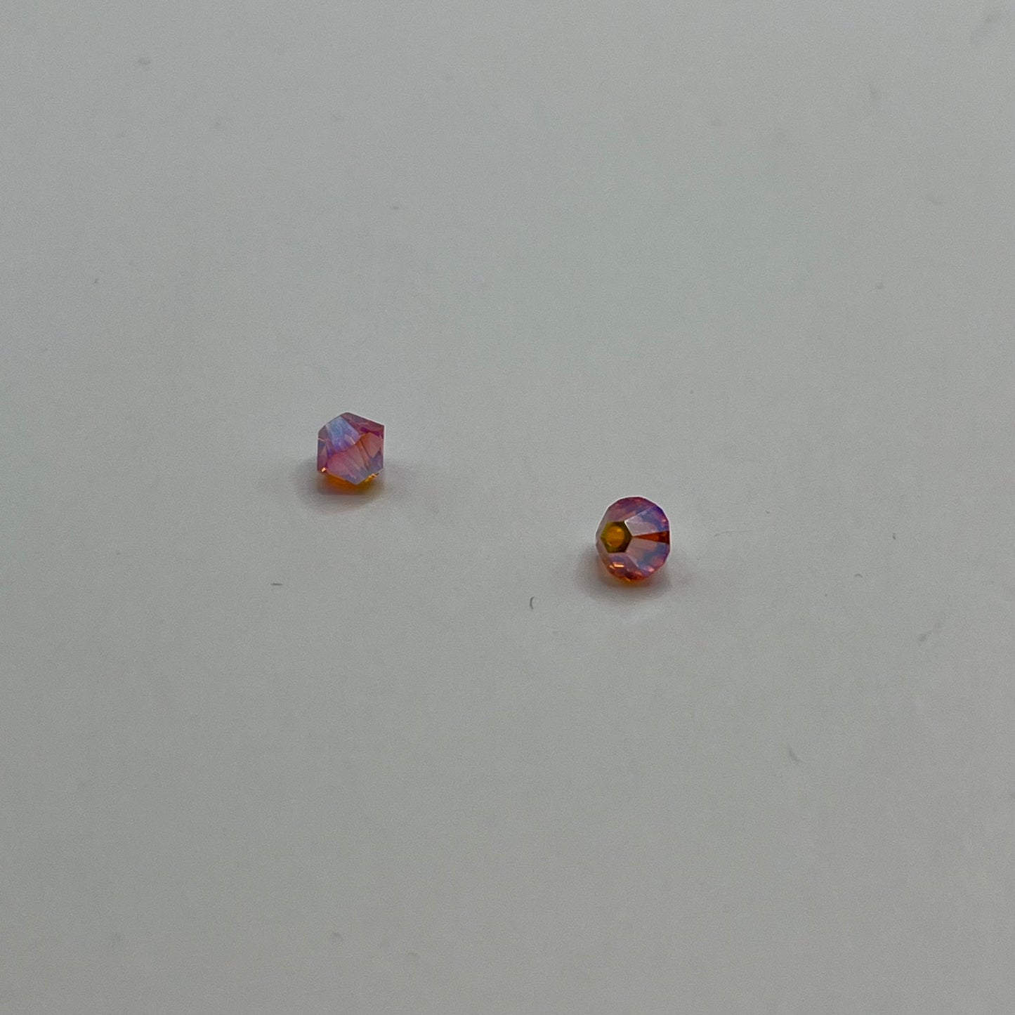 Swarovski 4MM Bicones - Tangerine AB2X (12pcs)