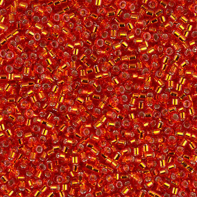 DB0043 - Silver-Lined Red/Orange - 11/0