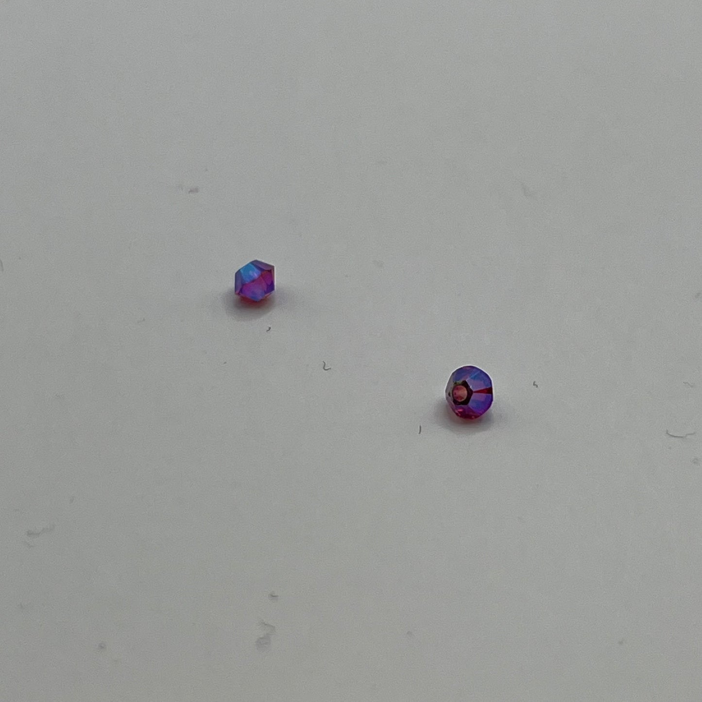 Swarovski 3MM Bicones - Fuchsia AB2X (24pcs)