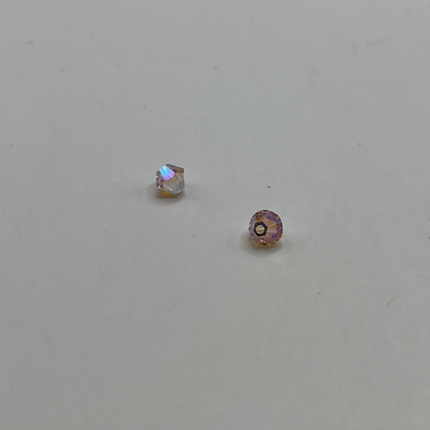 Swarovski 4MM Bicones - Light Peach AB2X (12pcs)
