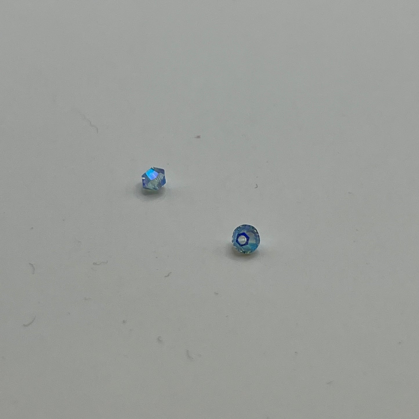 Swarovski 3MM Bicones - Aquamarine AB2X (24pcs)