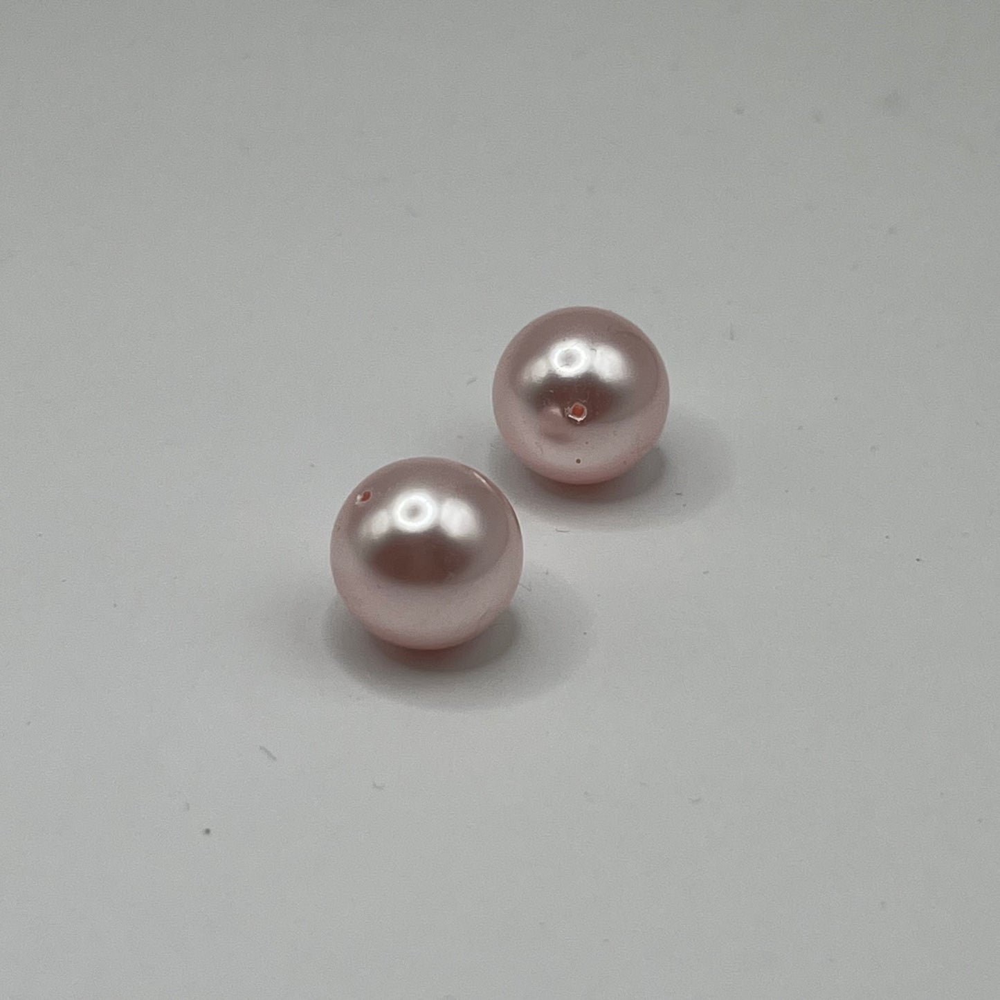 Swarovski 12MM Pearls - Rosaline (2pcs)