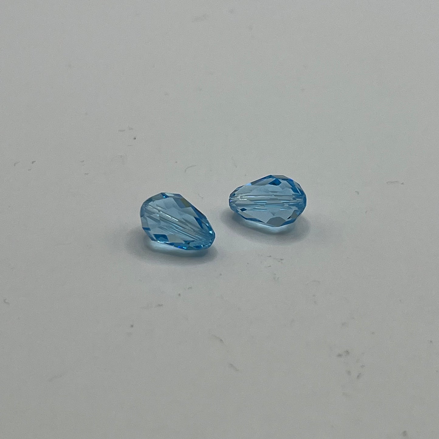 Swarovski 10.5x7MM Teardrop - Aquamarine (4pcs)