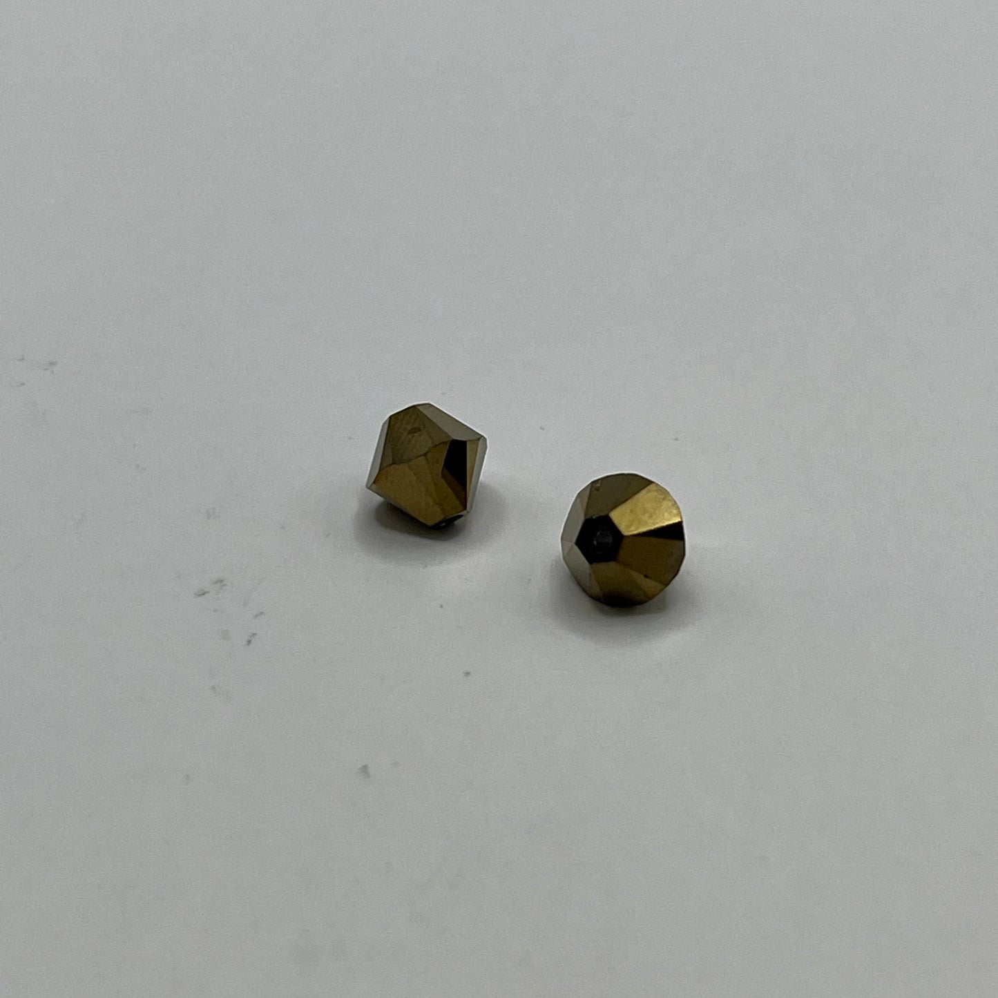 Swarovski 6MM Bicones - Dorado (12pcs)