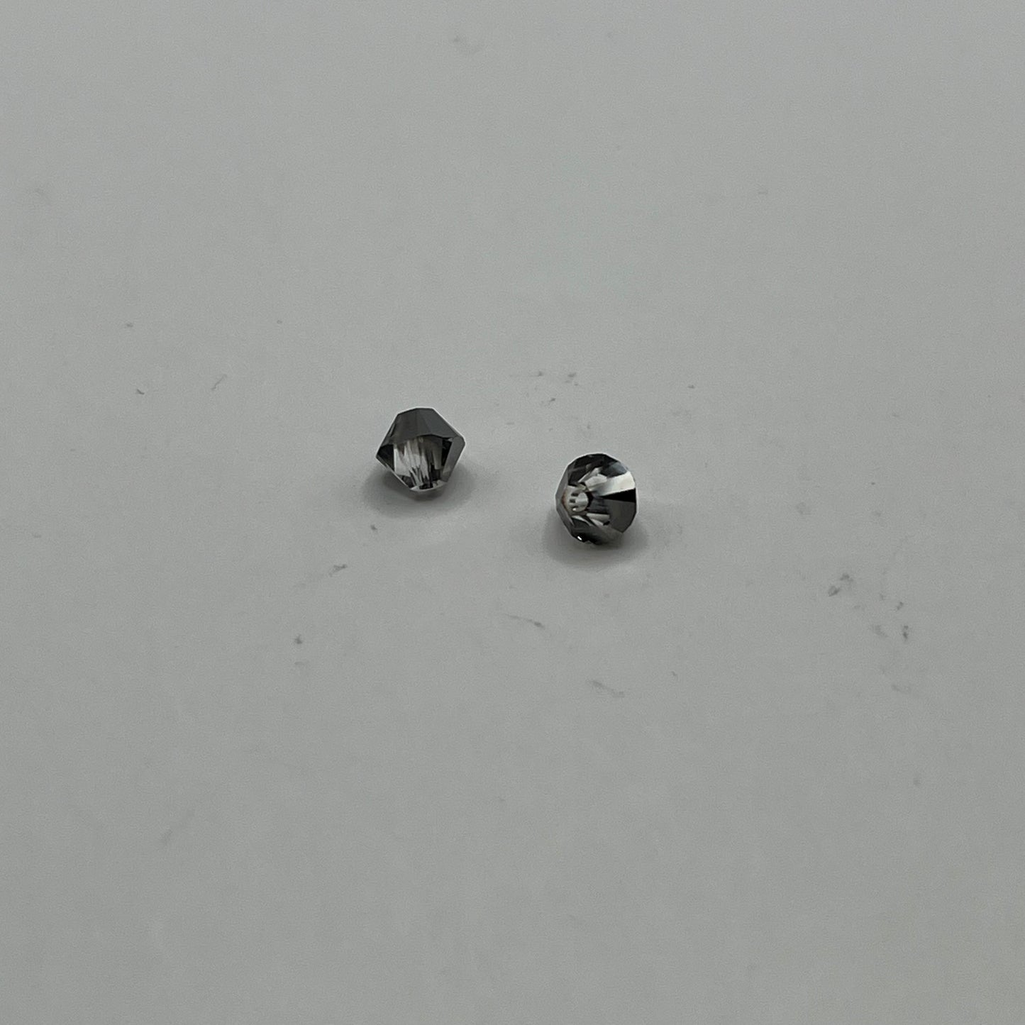 Swarovski 4MM Bicones - Crystal Silver Night (12pcs)