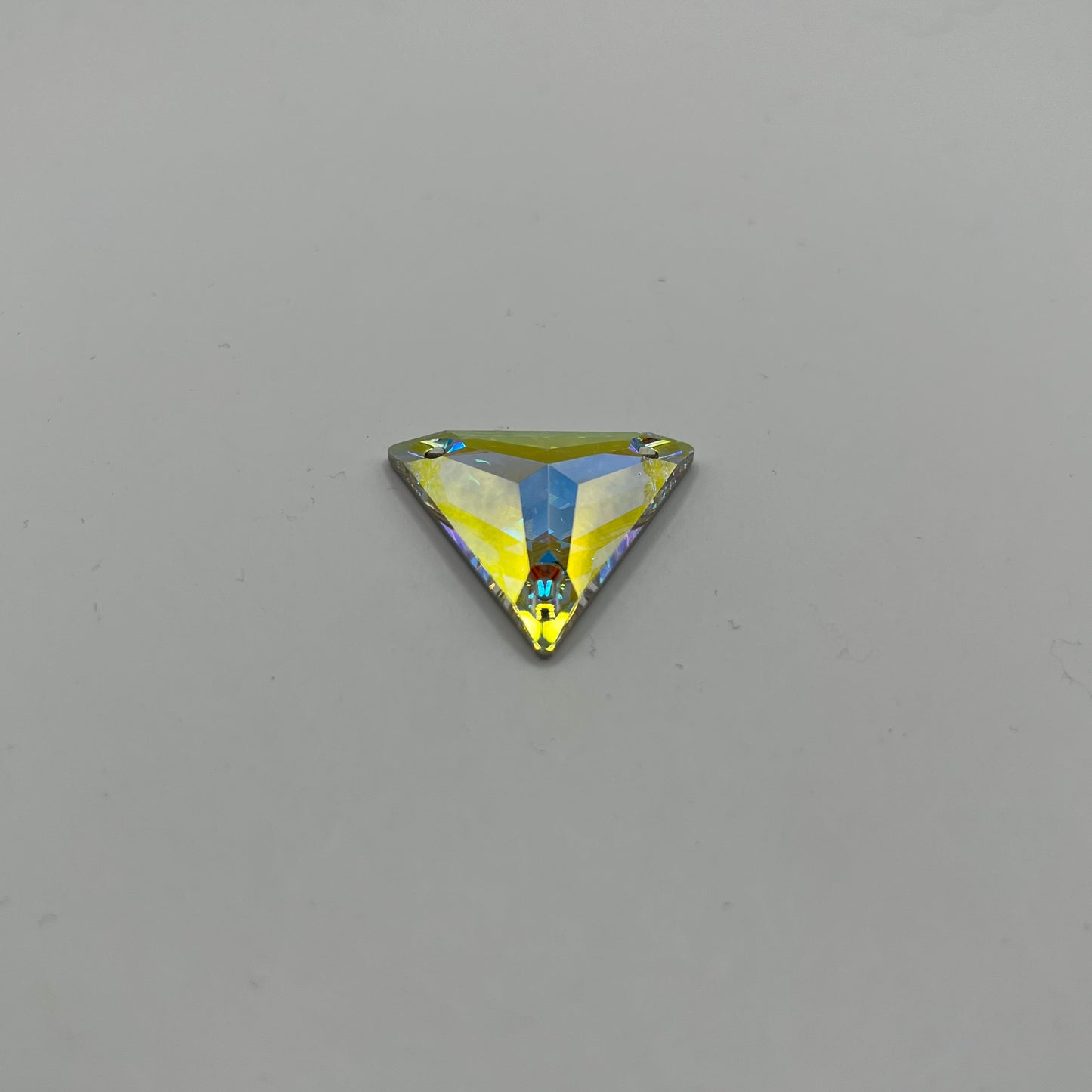 Swarovski 22MM Triangle Sew-On A3270 - Crystal AB