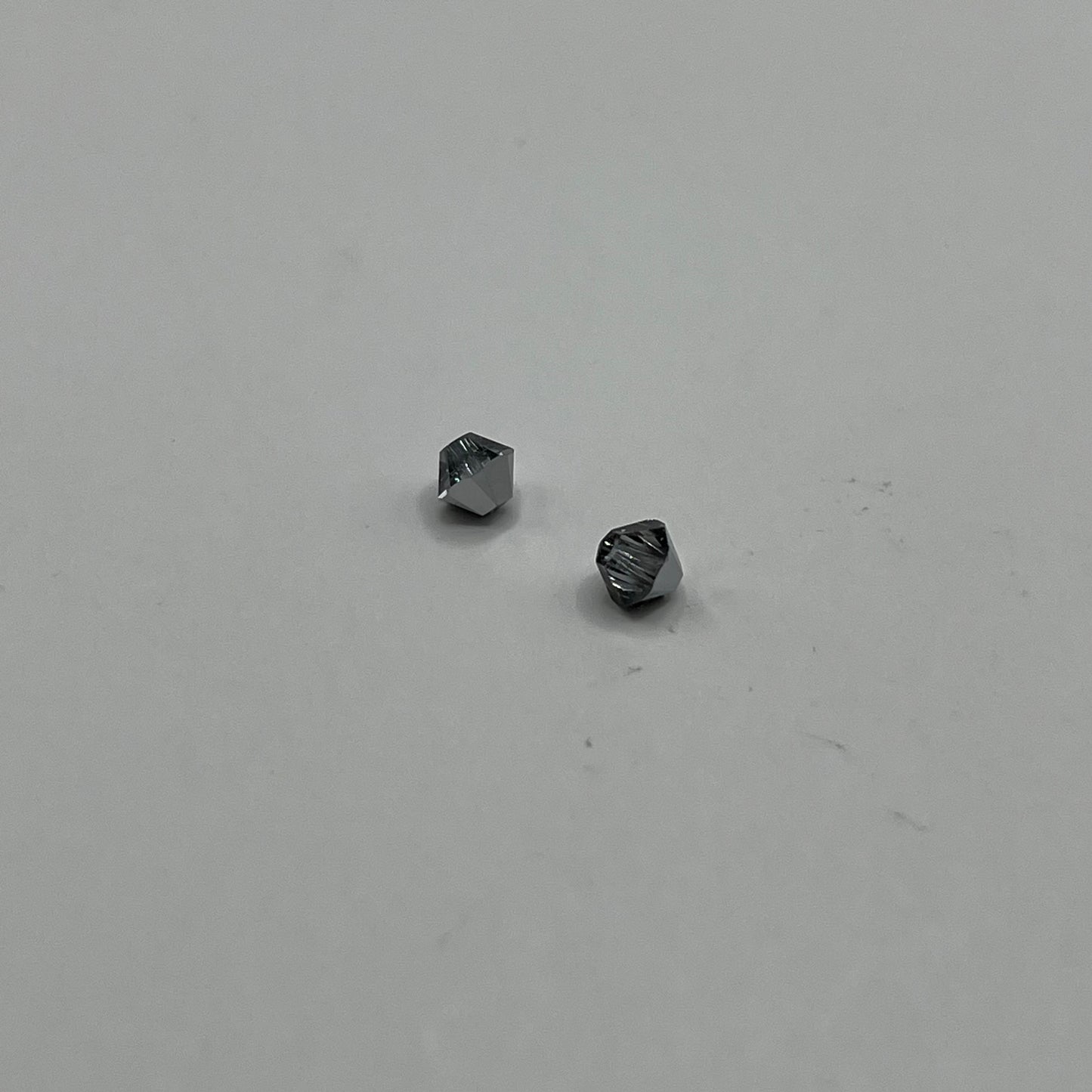Swarovski 4MM Bicones - Crystal Light Chrome (12pcs)