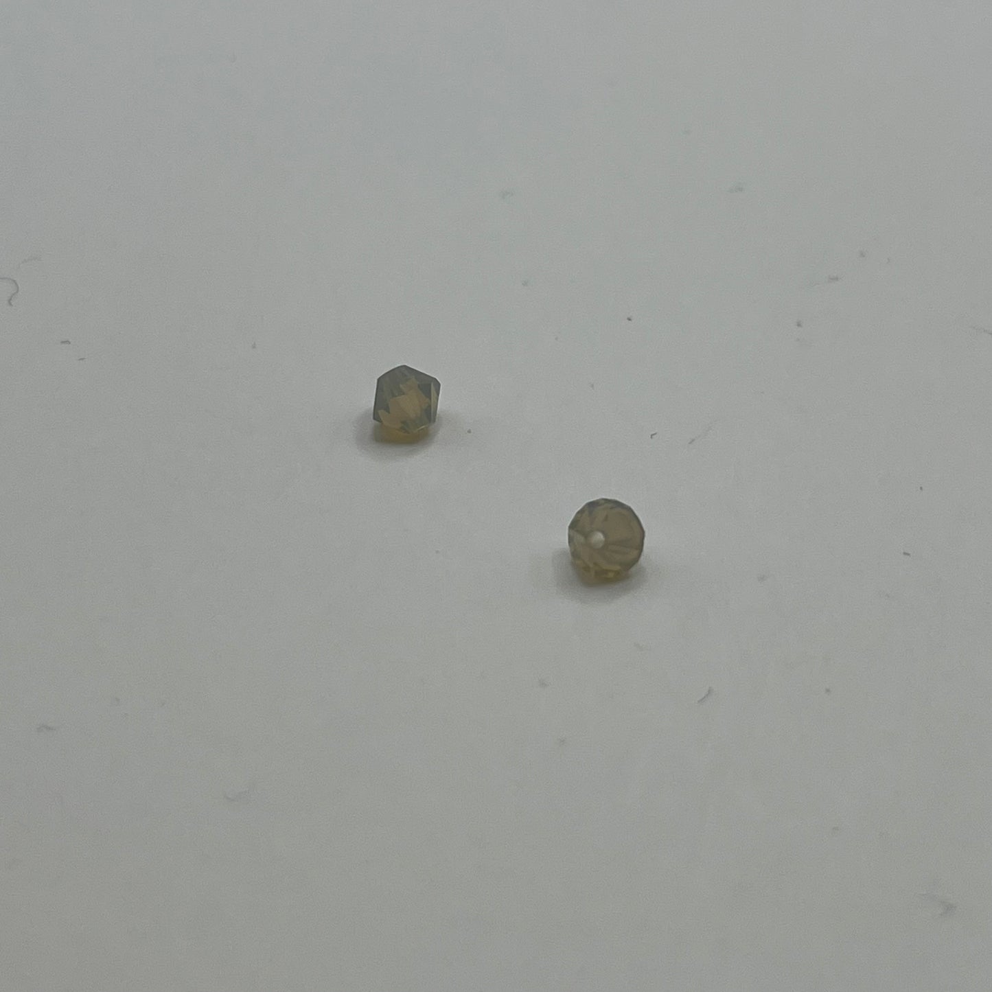 Swarovski 4MM Bicones - Light Grey Opal (12pcs)