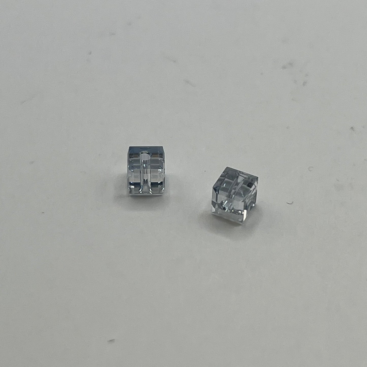 Swarovski 4MM Cubes - Crystal Blue Shade (12pcs)