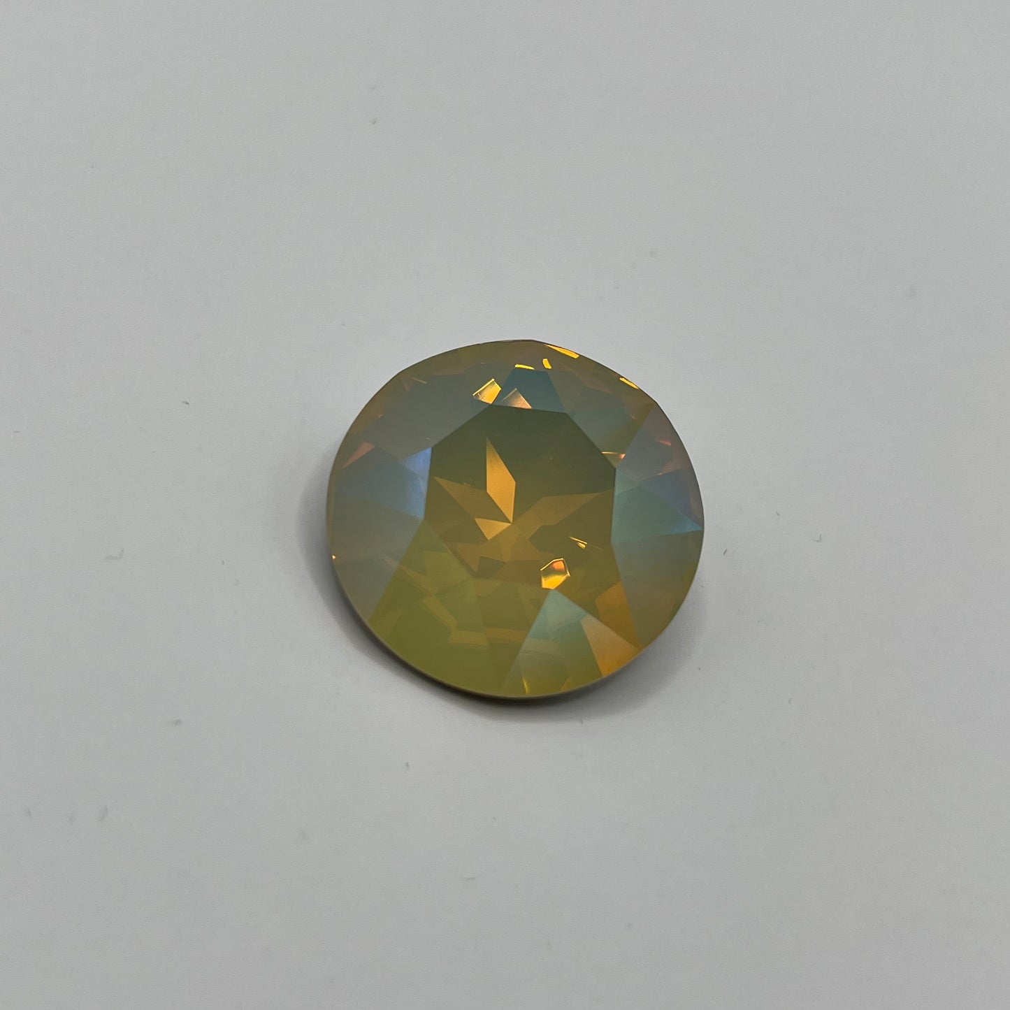 Swarovski 27MM Crystal White Opal Lemon