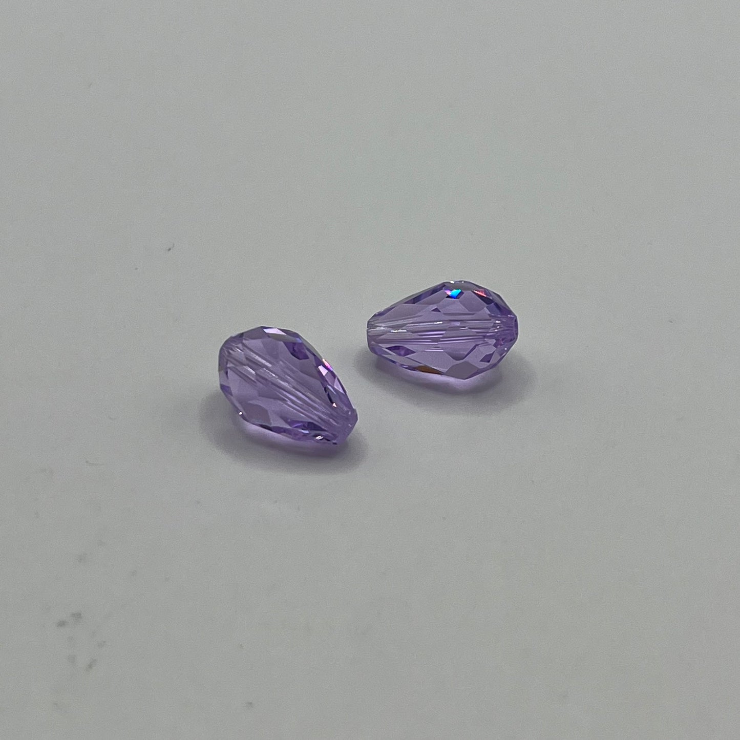 Swarovski 10.5x7MM Teardrop - Violet (4pcs)