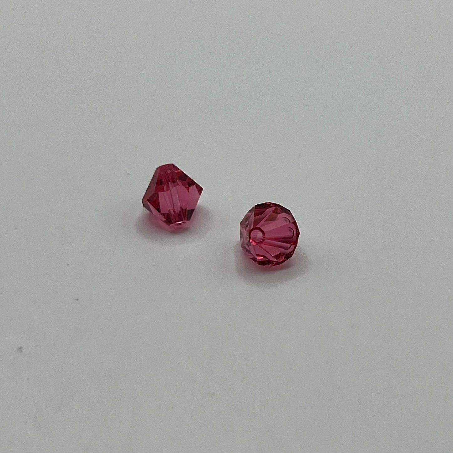Swarovski 6MM Bicones - Indian Pink (12pcs)