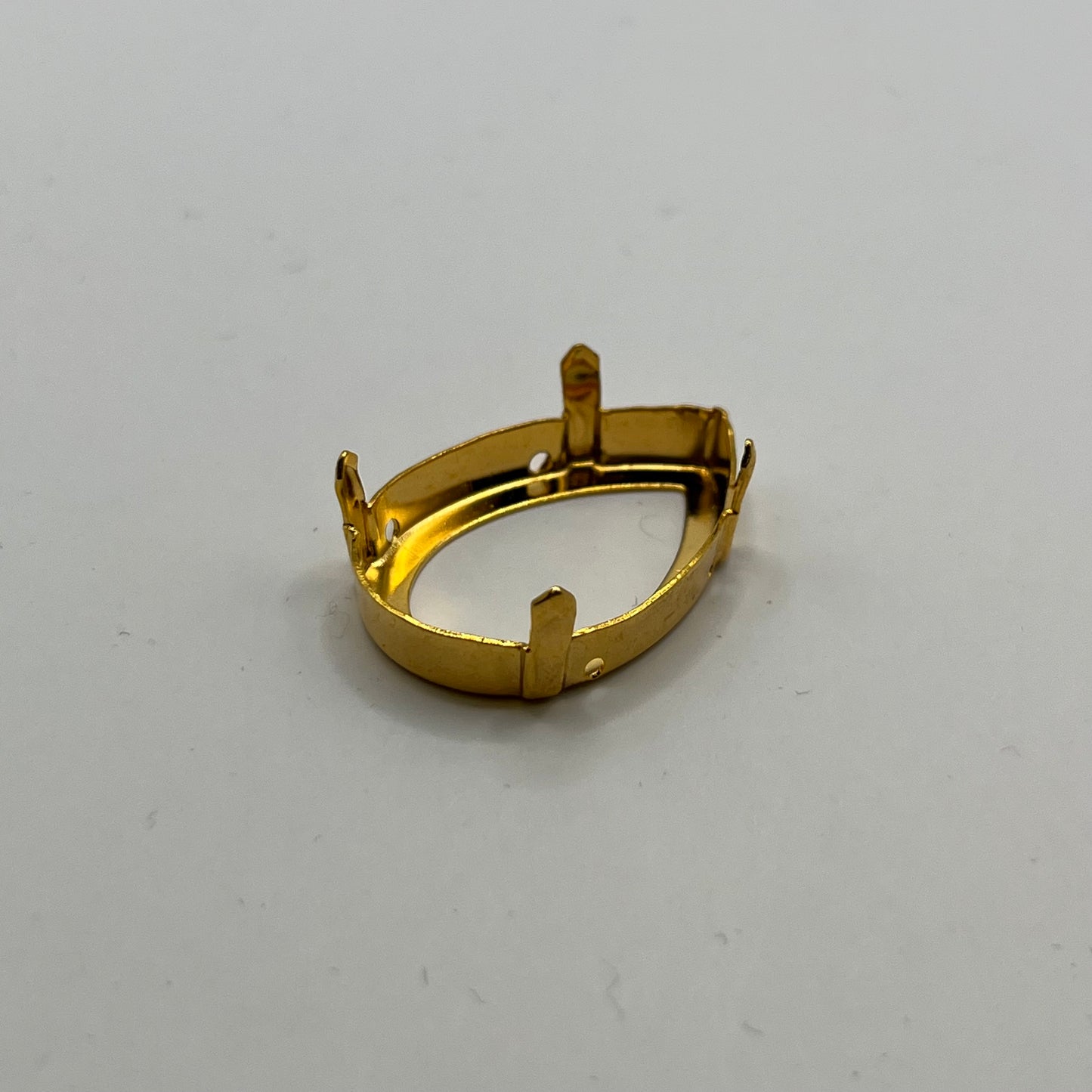 Swarovski 30x20MM Pear Setting A4327 - Gold Plated