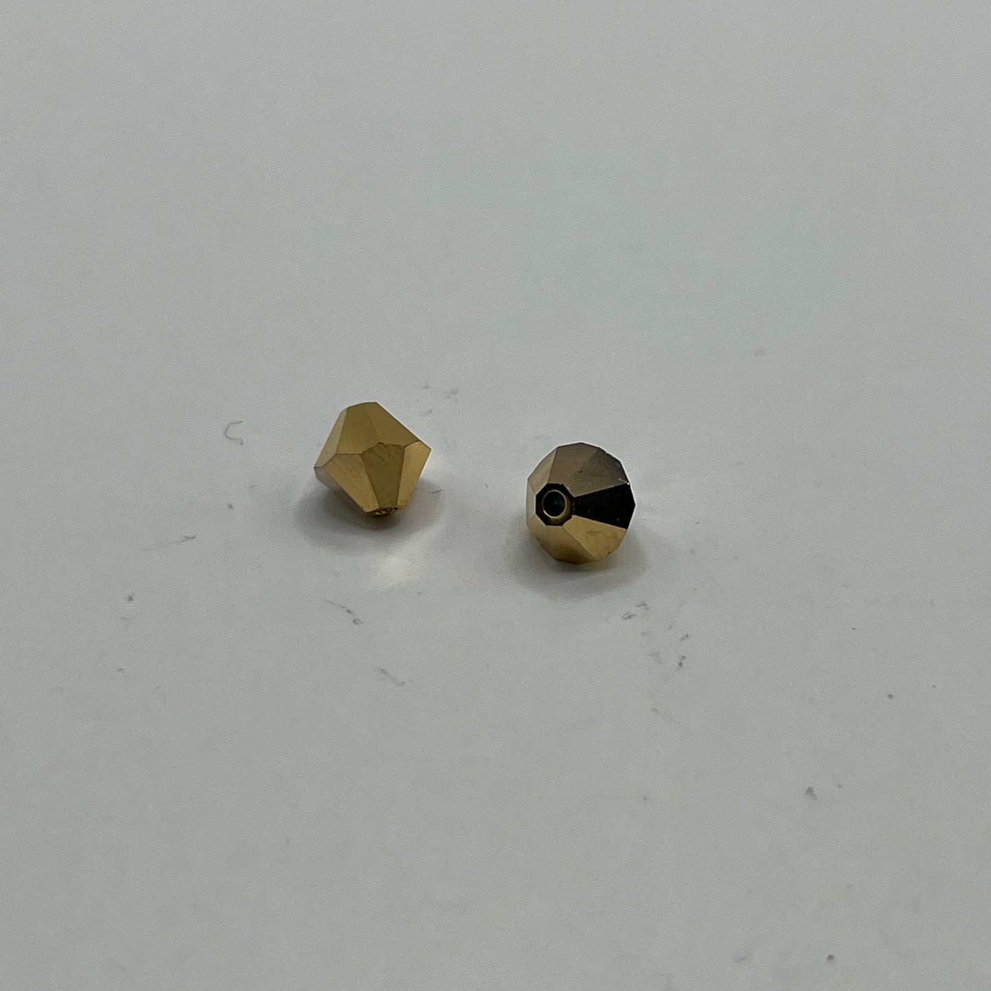 Swarovski 6MM Bicones - Crystal Aurum 2X (12pcs)