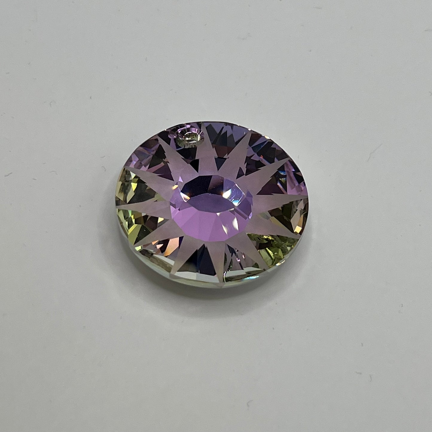 Swarovski 33MM Sun Pendant - Light Vitrail
